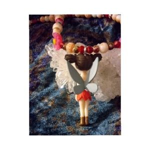 Handmade in the USA Jewelry - Fairy necklace Garden fairy pendant Handmade in the USA Jewelry - Fairy necklace Garden fairy pendant